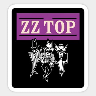 ZZ Tribute The Top Sticker